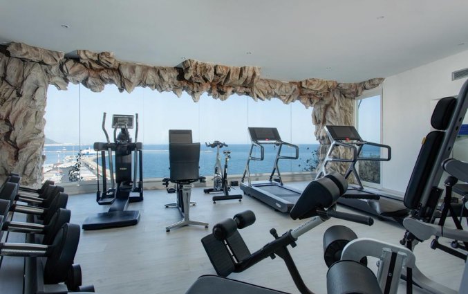 Fitnessruimte van Hotel Lloyd's Baia in Amalfi
