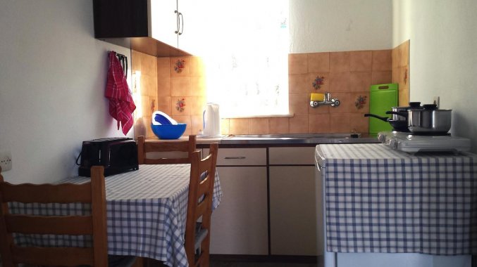 Kitchenette van appartement van Appartementen Corifo Village Corfu