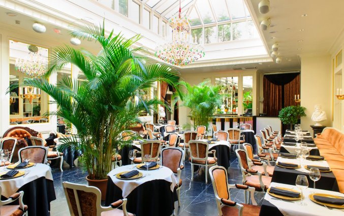 Restaurant van Grand Palace hotel stedentrip Riga