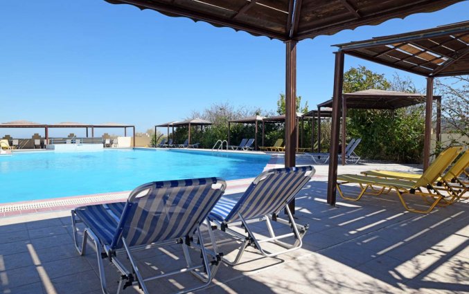 Zwembad hotel Telhinis op Rhodos