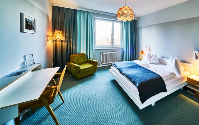 Tweepersoonskamer van Hotel Magdas in Wenen