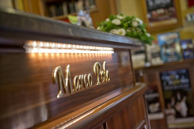Receptie van Hotel Marco Polo Rome