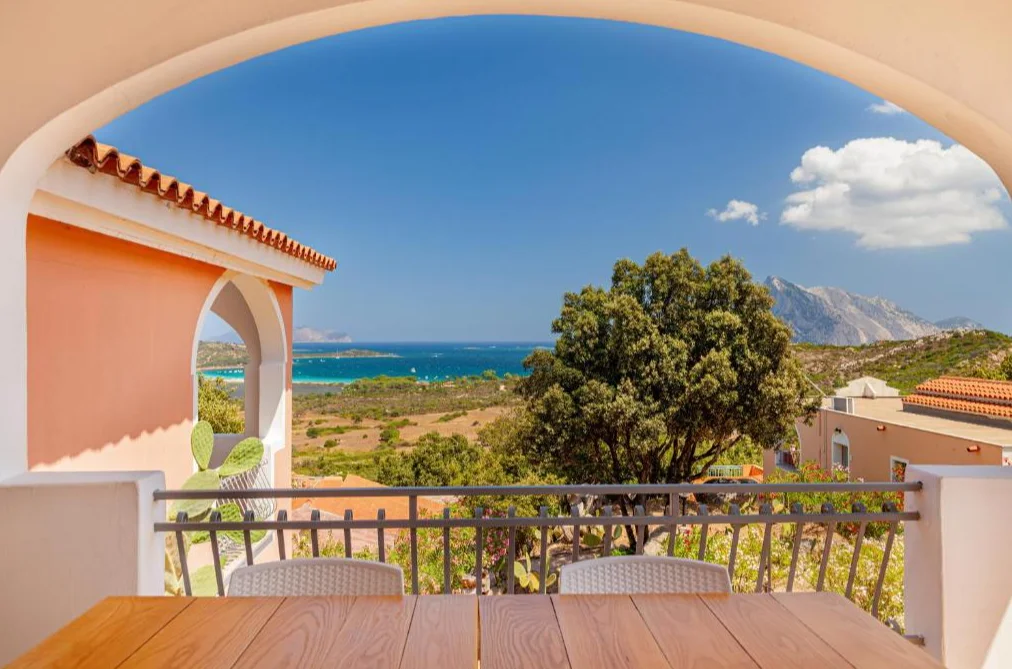 Residence Hotel Lu Nibareddu uitzicht