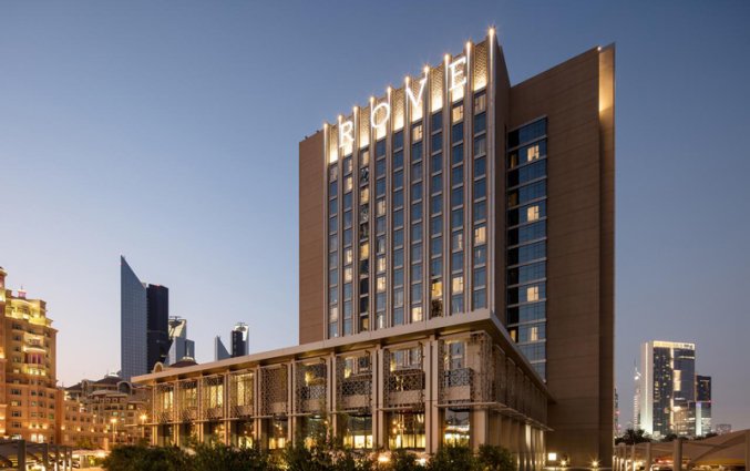 Buitenaanzicht van Hotel Rove Downtown Dubai