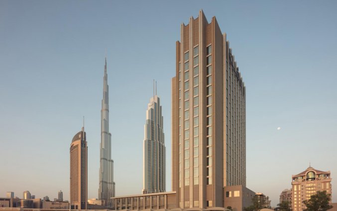 Buitenaanzicht van Hotel Rove Downtown Dubai
