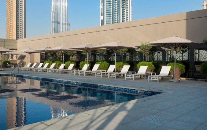 Zonneterras van Hotel Rove Downtown Dubai