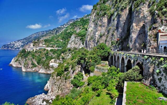 Kustpanorama Amalfi