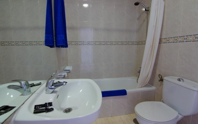 Badkamer van kamer in hotel Club Siroco - Adults only vakantie Lanzarote