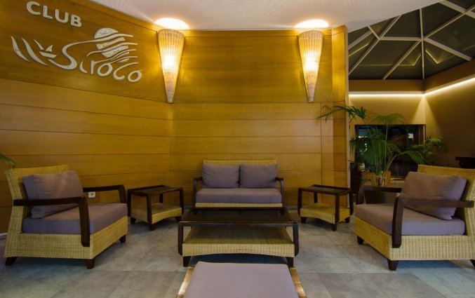 Lounge van hotel Club Siroco - Adults only vakantie Lanzarote