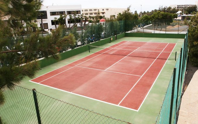 Tennisbaan hotel Club Siroco - Adults only vakantie Lanzarote