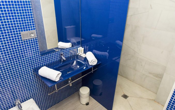 Badkamer met douche van Hotel Rural Las Monteras Andalusië