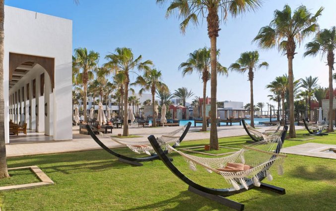 Tuin met hangmat van Resort Sofitel Agadir Royal Bay - Vakantie Agadir