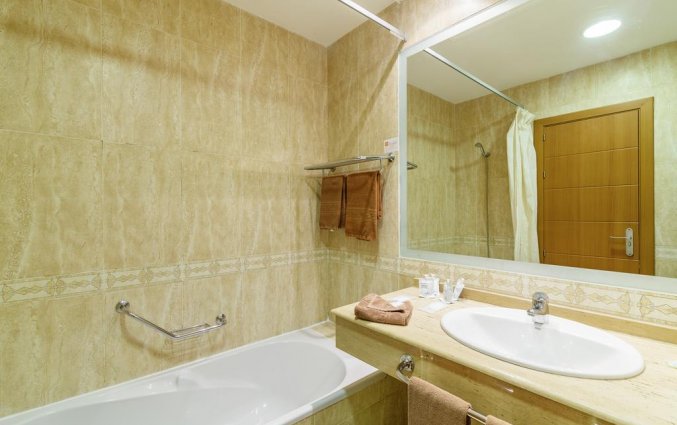 Badkamer van een tweepersoonskamer van Hotel Cotillo Beach op Fuerteventura