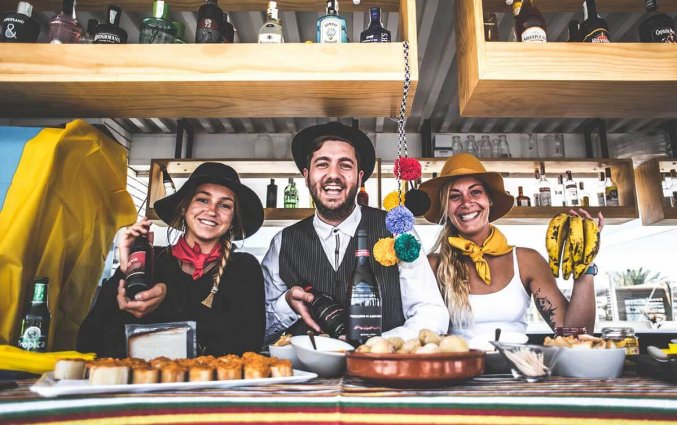 Bar van Appartementen Bristol Sunset Playa op Fuerteventura