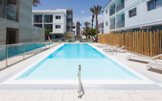 Buitenzwembad van Appartementen Bristol Sunset Playa op Fuerteventura