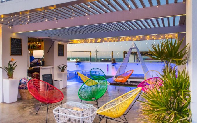 Dakterras van Appartementen Bristol Sunset Playa op Fuerteventura