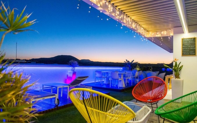 Dakterras van Appartementen Bristol Sunset Playa op Fuerteventura