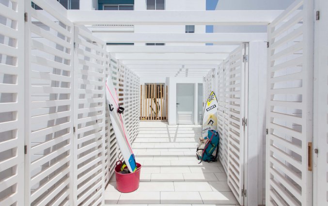 Tuin van Appartementen Bristol Sunset Playa op Fuerteventura