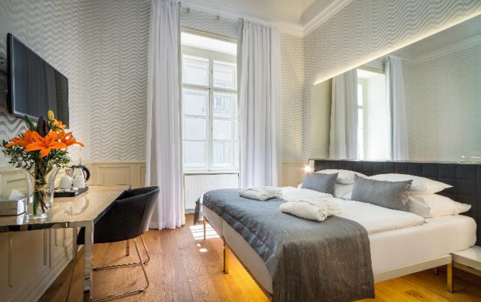 Tweepersoonskamer van Hotel Golden Star in Praag