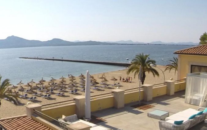 Terras van Aparthotel Galeon Suites op Mallorca