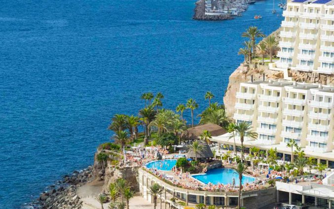 Uitzicht van Hotel Taurito Princess op Gran Canaria