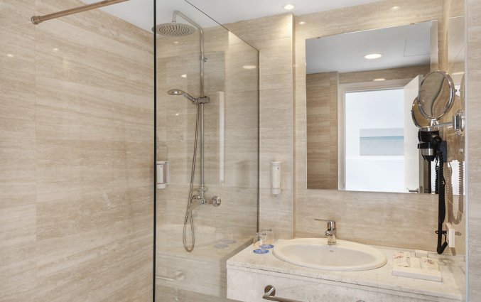 Een badkamer van Hotel AluaSun Continental Park Mallorca