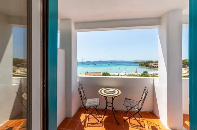 Hotel Castello balkon
