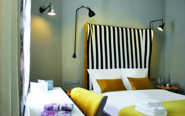 Tweepersoonskamer van Hotel H15 Boutique in Warschau