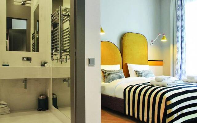 Tweepersoonskamer van Hotel H15 Boutique in Warschau