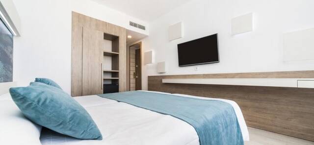 Tweepersoonskamer van Hotel Globales Lord Nelson op Menorca