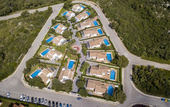 Overzicht van Villa Finesse op Menorca
