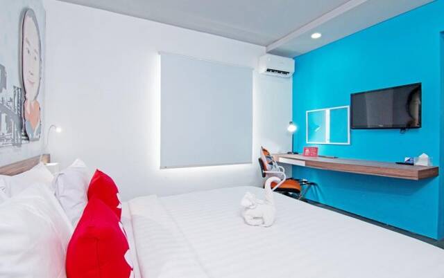 Tweepersoonskamer van Hotel Berry Biz op Bali