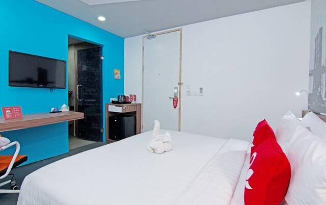 Tweepersoonskamer van Hotel Berry Biz op Bali