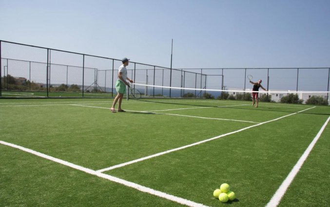 Tennisbaan bij Hotel Mediterraneo