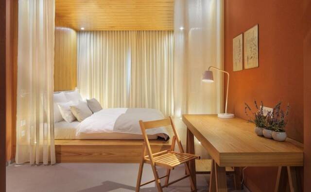 Tweepersoonskamer van Hotel Nox Ljubljana