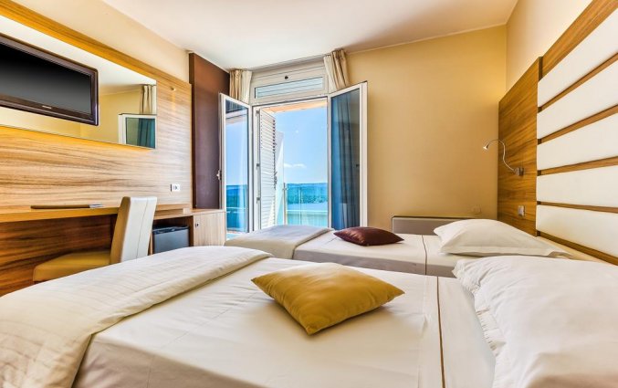 Tweepersoonskamer van Hotel Panorama in Dalmatie