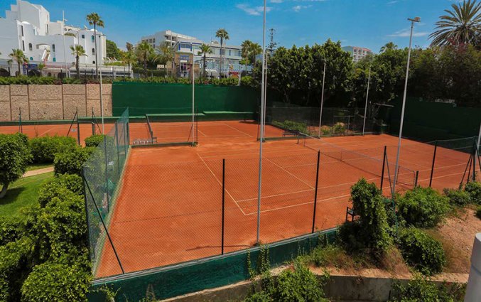Tennisbaan van Hotel Allegro in Agadir