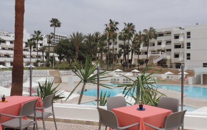Terras van Hotel Allegro in Agadir
