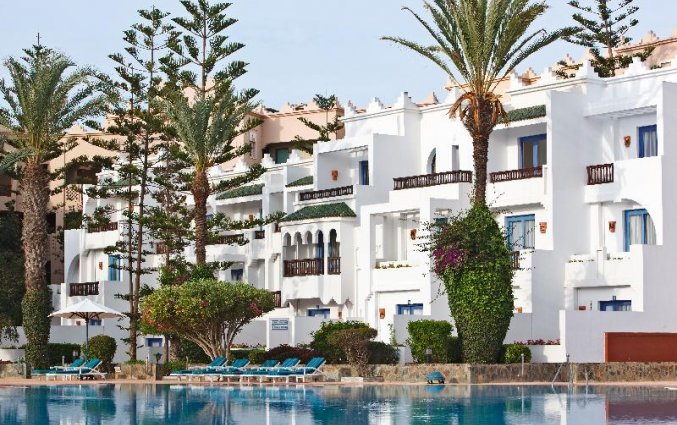 Tuin met zwembad van Hotel Resort Atlantic Palace in Agadir