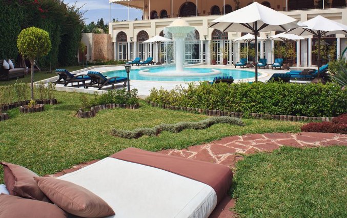 Tuin met zwembad van Hotel Resort Atlantic Palace in Agadir