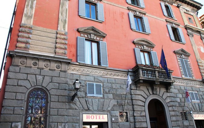 Vooraanzicht van hotel Le Due Fontane Florence