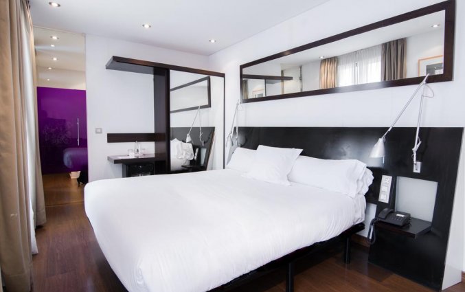 Tweepersoonskamer van Hotel Petit Palace Arana in Bilbao