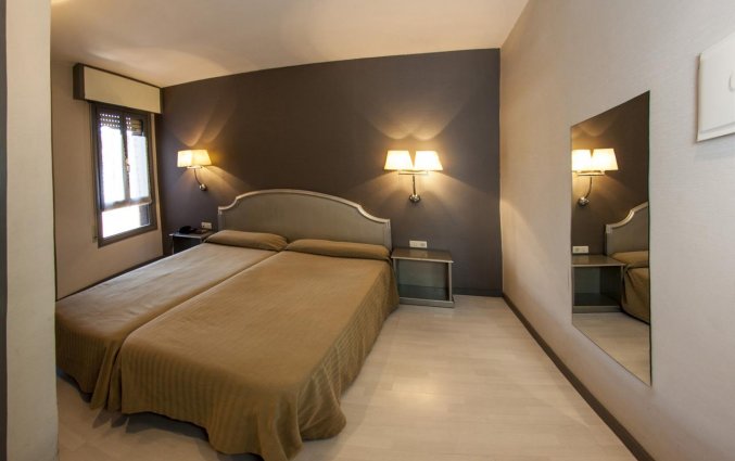 Tweeoersoonskamer van hotel Bilbi Bilbao
