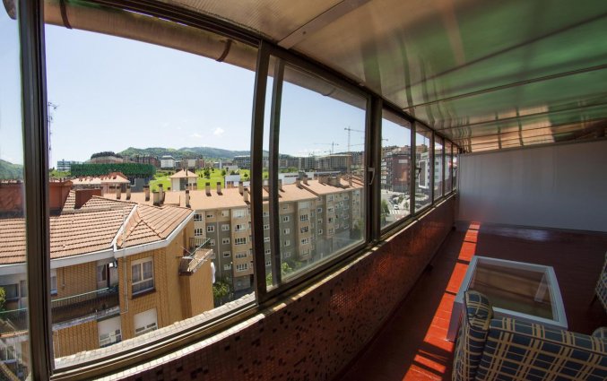 Uitzicht van hotel Bilbi Bilbao