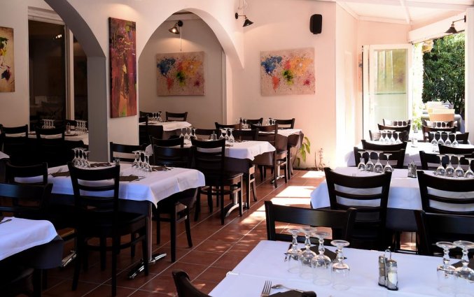 Restaurant van Hotel U Ricordu op Corsica