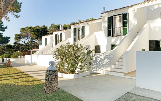 De appartementen van Appartementen Cala Blanca op Menorca