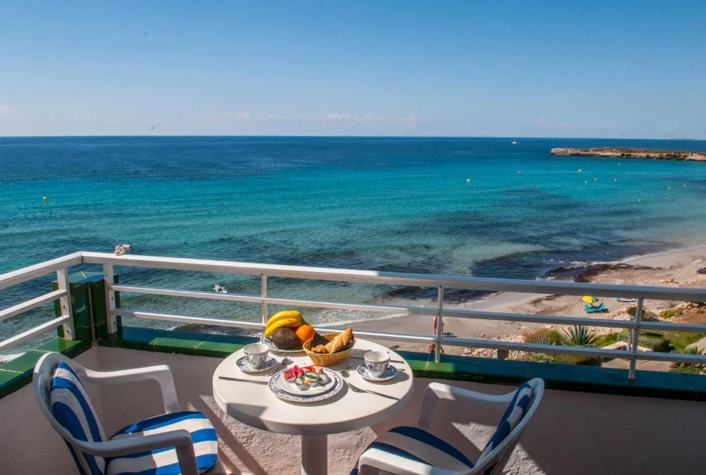 Aparthotel Vistamar balkon 