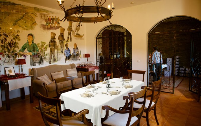 Restaurant van Hotel Rural da Quinta do Silval in Noord-Portugal