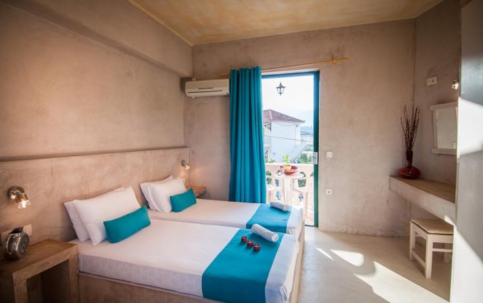Studio met twee losse bedden in Hotel Zante Nest op Zakynthos