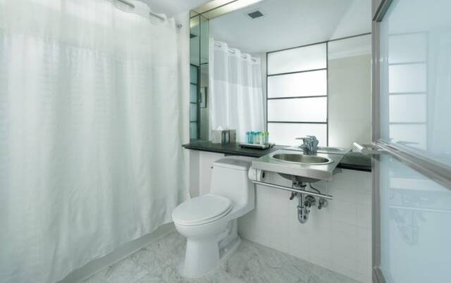 Hotel Shoreham-Badkamer